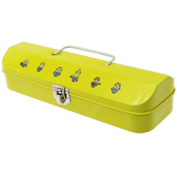 楽天市場 ツールボックス型 カンペンケース 缶ペンケース ミニオンズ ミニオンズ ユニバーサル映画 サカモト 筆箱 新学期 雑貨 雑貨 アートの通販店ベルコモン