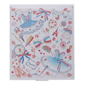 楽天市場 イラスト 女の子 おしゃれ 手鏡 コンパクトミラー バッグ 小物 ブランド雑貨 の通販