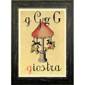 Italian Vitage Poster �z���i �C�^���A�����B���e�[�W�|�X�^�[ giostra ZIV-51346 �z�t�� ���g���C���e���A ���i