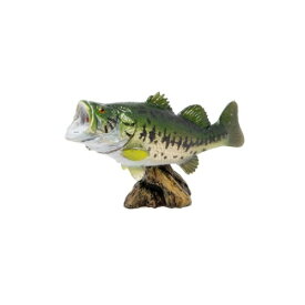 【ポイント10倍 & クーポン！】アクアフィッシュ ミニモデル ブラックバス フィギュア フェバリット ジオラマ 魚釣り