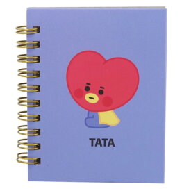 ミニ リング メモ リングノート BT21 TATA LINE FRIENDS カミオジャパン コレクション雑貨 メール便可