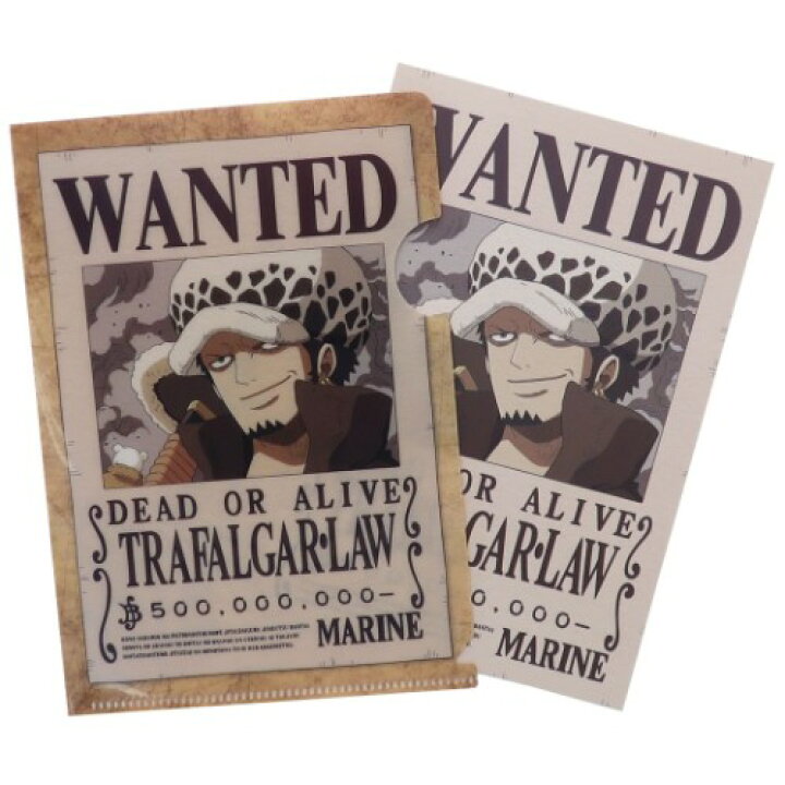楽天市場 手配書 ロー A6 ファイルケース 付き ポストカード One Piece ワンピース コレクション雑貨 ジェイエム プレゼント アニメメール便可 雑貨 アートの通販店ベルコモン