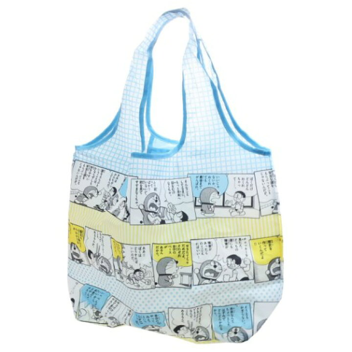 楽天市場 くるくる ショッピングバッグ エコバッグ ドラえもん 50周年記念 コミック 藤子f不二雄 スモールプラネット お買い物かばん アニメメール便可 雑貨 アートの通販店ベルコモン