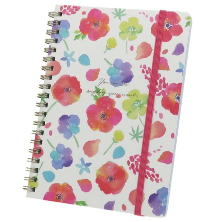 楽天市場 B6 方眼 リングノート Nami Nami アネモネとルピナス クローズピン 文具 大人可愛い ガーリーイラスト 女子向け かわいい おしゃれ メール便可 雑貨 アートの通販店ベルコモン