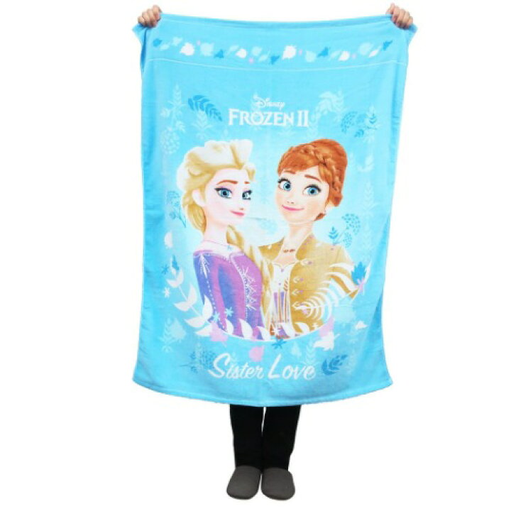 楽天市場 制菌 お昼寝ケット キッズ タオルケット アナと雪の女王2 シスターズブルー ディズニー 丸眞 子供用夏用寝具 キッズタオル 女の子 男の子 雑貨 アートの通販店ベルコモン