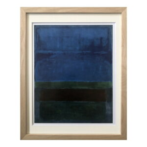 Mark Rothko �C���e���A�A�[�g �}�[�N ���X�R Untitled 1952 Blue Green and Brown ���H�� IMR-62083 �Ǌ|�� �z�t�� �C���e���A ���i