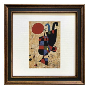 Joan Miro Square Frame ���� �W���A�� �~�� Upside-down figures ZFA-62139 �z�t�� �M�t�g �C���e���A ���i