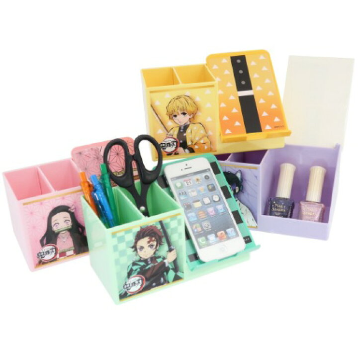 楽天市場 鬼滅の刃 スマホスタンドチェスト 小物入れ付き ペンスタンド スマホスタンド 我妻善逸 少年ジャンプ プレゼント アニメキャラクター グッズ シネマコレクション 雑貨 アートの通販店ベルコモン