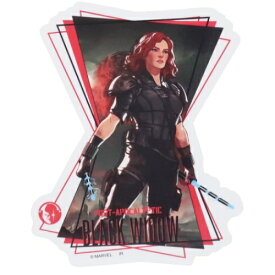 ビッグ シール ダイカット ステッカー WHAT IF…？ ホワットイフ D ブラックウィドウ POST APOCALYPTIC BLACK WIDOW マーベル MARVEL インロック コレクション雑貨 アニメメール便可【MARVELCorner】