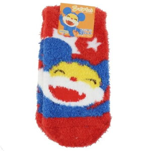 ニャンちゅう 子ども用 防寒 室内 靴下 キッズ もこもこ ショートソックス アップ NHK スモールプラネット ウォーマー雑貨 キャラクター グッズ メール便可