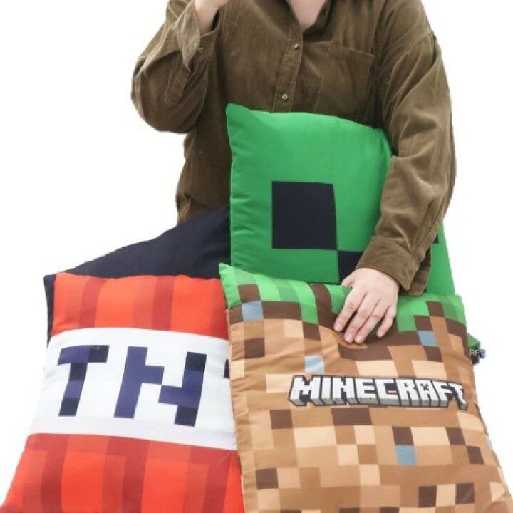 楽天市場 背当てクッション クッション マインクラフト Minecraft 草ブロック マイクラ ケイカンパニー 45cmスクエアクッション インテリア雑貨 雑貨 アートの通販店ベルコモン