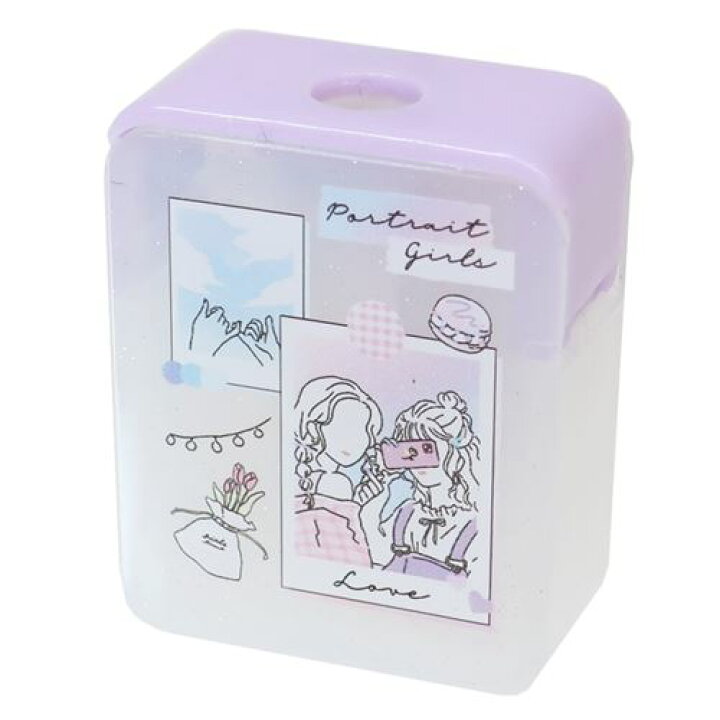 楽天市場 Portrait Girls スクエア えんぴつ削り器 鉛筆削り 新入学 クラックス 新学期準備文具 子ども キッズ 女の子 メール便可 雑貨 アートの通販店ベルコモン