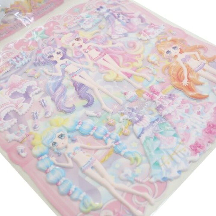 楽天市場 チャーミングドレスアッププリンセスシール 2枚セット 着せ替えシール ドリーミーユニコーンプリンセス Q Lia 女の子 プチギフト プレゼント あそびシール きせかえシール メール便可 雑貨 アートの通販店ベルコモン
