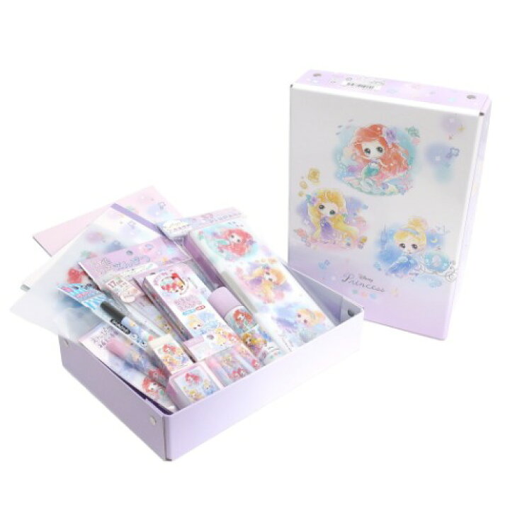 楽天市場 ディズニープリンセス 14点文具セット 文房具セット 新入学文具 ディズニー クラックス プレゼント 雑貨 アートの通販店ベルコモン