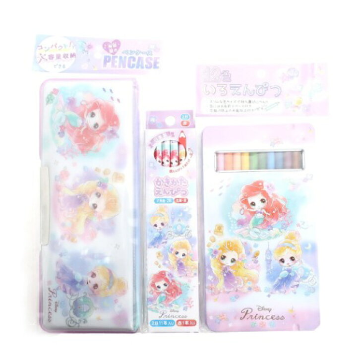 楽天市場 ディズニープリンセス 14点文具セット 文房具セット 新入学文具 ディズニー クラックス プレゼント 雑貨 アートの通販店ベルコモン