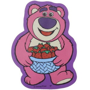 ダイカット ビニールステッカー ビッグシール トイストーリー ロッツォ いちご ディズニー スモールプラネット デコシール 耐水性 メール便可