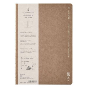 Tiny grid notes B6 m[g kleid NCh Brown V{J_[ ꕶ l d rWlX Vv [։