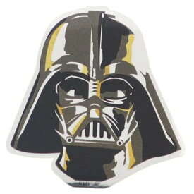 ダイカットビニールステッカー ビッグシール スターウォーズ ダースベイダー シルバー STAR WARS スモールプラネット デコシール 耐水性 メール便可