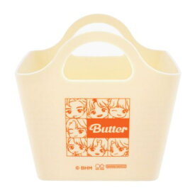 ミニバスケット 卓上収納 タイニータン Butter ホワイト TinyTAN サンスター文具 小物入れ 商品