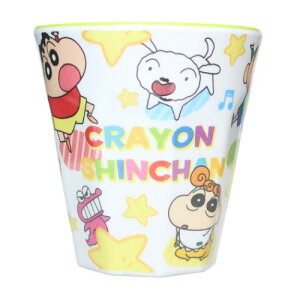 メラミンカップ メラミンコップ クレヨンしんちゃん チョコビシャワー ティーズファクトリー プラスチック 食器 アニメ