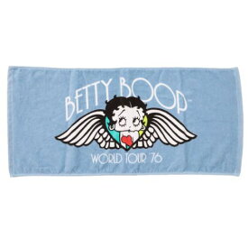 プリントロングタオル フェイスタオル ベティブープ ウイング BETTY BOOP 犬飼タオル プレゼント かわいい メール便可