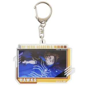BIGデコフレアクリルキーホルダー キーリング 僕のヒーローアカデミア Vol.2 6 ホークスBDAK 少年ジャンプ タカラトミーアーツ コレクション雑貨 アニメメール便可
