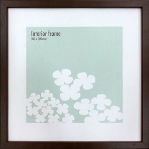 Interior Frame �C���e���A�t���[�� �z�� 300x300mm ���H�� �|�X�^�[�t���[�� �ؐ� �C���e���A ���i�y�v���[���g�z�x���R����