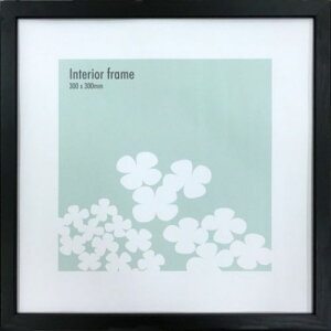 Interior Frame �C���e���A�t���[�� �z�� 300x300mm ���H�� �|�X�^�[�t���[�� �ؐ� �C���e���A ���i�y�v���[���g�z�x���R����