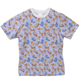 T-SHIRTS Tシャツ くまのプーさん 仲間 パターン Lサイズ XLサイズ ディズニー スモールプラネット 半袖 メール便可
