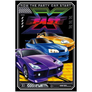 3Dポストカード POSTCARD ワイルドスピード ファイヤーブースト インロック コレクション雑貨 映画 メール便可