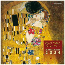 壁掛けカレンダー2024年 2024 Calendar TUSHITA Gustav Klimt -Women アート 名画 インテリア 令和6年暦