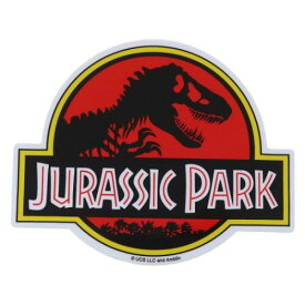 アウトドアステッカー ビッグシール ジュラシックパーク ロゴ 恐竜 スモールプラネット ビニールステッカー デコシール 耐水性 耐候性 映画メール便可