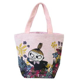 ゴブラン織り ミニバッグ ランチバッグ ムーミン パープルシャワー 北欧 丸眞 ミニトート お弁当かばん メール便可