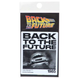 ダイカットステッカー ビニールステッカー ダイカットシール バックトゥザフューチャー BACK TO THE FUTURE 1985 ゼネラルステッカー デコステッカー 耐水耐光 映画メール便可