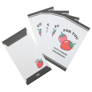 ぽち袋 5枚セット ポチ袋 内藤ルネ いちご フロンティア お年玉袋 ミニ封筒 金封 メール便可