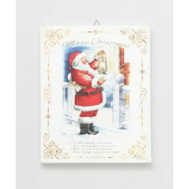クリスマスアートボード インテリアパネル SANTA CLAUS 北欧 アミナコレクション ヨーロッパ雑貨 インテリア メール便可
