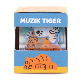 ボックス入マスキングシール マスキングテープ MUZIK TIGER　ムジークタイガー B 韓国　SNS サンスター文具 新学期準備文具 かわいい