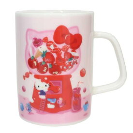 磁器製マグ マグカップ ハローキティ ピンク 50th サンリオ 金正陶器 プレゼント ギフト 食器