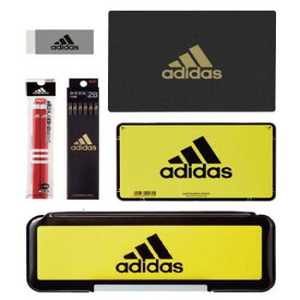 入学ステーショナリー6点セット 文房具セット アディダス 新入学 adidas 三菱鉛筆 小学生 新学期 プレゼント スポーツブランド