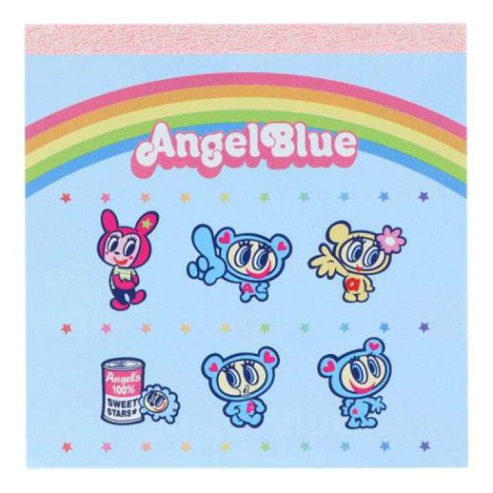 楽天市場】スクエアメモ メモ帳 Angel Blue エンジェルブルー ブルー 