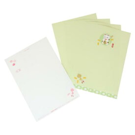 年賀ポストカード 年賀カード 5枚セット ハンドメイド年賀状 まねき猫 APJ お正月 かわいい メール便可