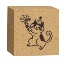 お猫ライフスタンプ ハンコ パーティ デコレ ラッピング プレゼント デコレーション メール便可