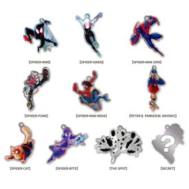 ブラインドミラーアクリルキーチェーン 全10種 10個入 キーホルダー スパイダーマン：アクロス ザ スパイダーバース インロック コレクション雑貨 まとめ買い