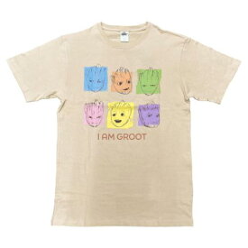 T-SHIRTS L Tシャツ アイ アム グルート2 MARVEL インロック コレクション雑貨 プレゼント ドラマ【MARVELCorner】