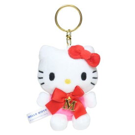 イニシャルマスコット マスコット ハローキティ RD M サンリオ ナカジマ ミニぬいぐるみ プレゼント かわいい