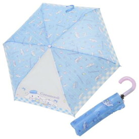 折畳傘 折りたたみ傘 シナモロール チェックライン サンリオ ジェイズプランニング プレゼント