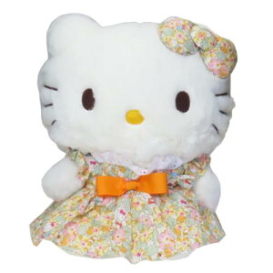 プラッシュドールS ぬいぐるみ ハローキティ リバティファブリックスxハローキティ YE サンリオ ナカジマ プレゼント