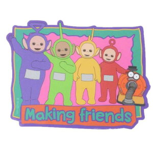 キャラクターステッカー ダイカットシール テレタビーズ メイキングフレンズ スモールプラネット ダイカットビニールステッカー デコシール 耐水性 メール便可