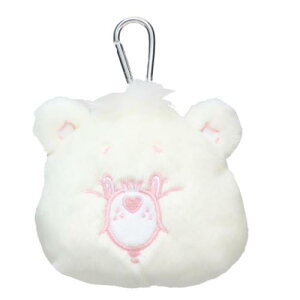 カラビナ付きぬいぐるみファスナーポーチ ミニポーチ ケアベア スパークルハートベア CareBears ティーズファクトリー 小物入れ