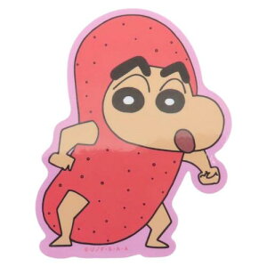 キャラステ キャラクターステッカー ダイカットシール クレヨンしんちゃん FUKUOKA スモールプラネット ダイカットビニールステッカー デコシール 耐水性 アニメメール便可